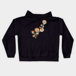 Flowers watercolor Kids Hoodie